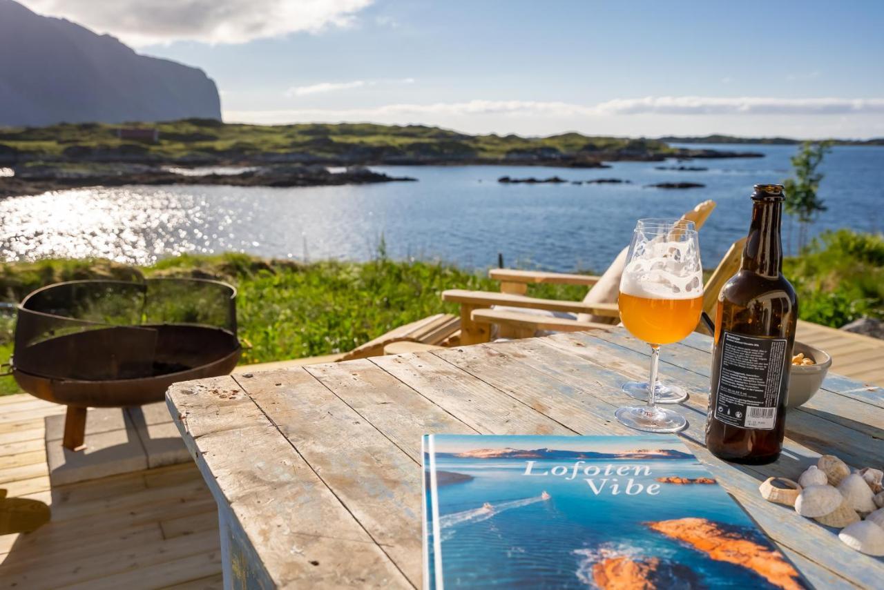 Villa Borgvag - A Unique Seafront Villa In The Heart Of Lofoten Bostad Bagian luar foto