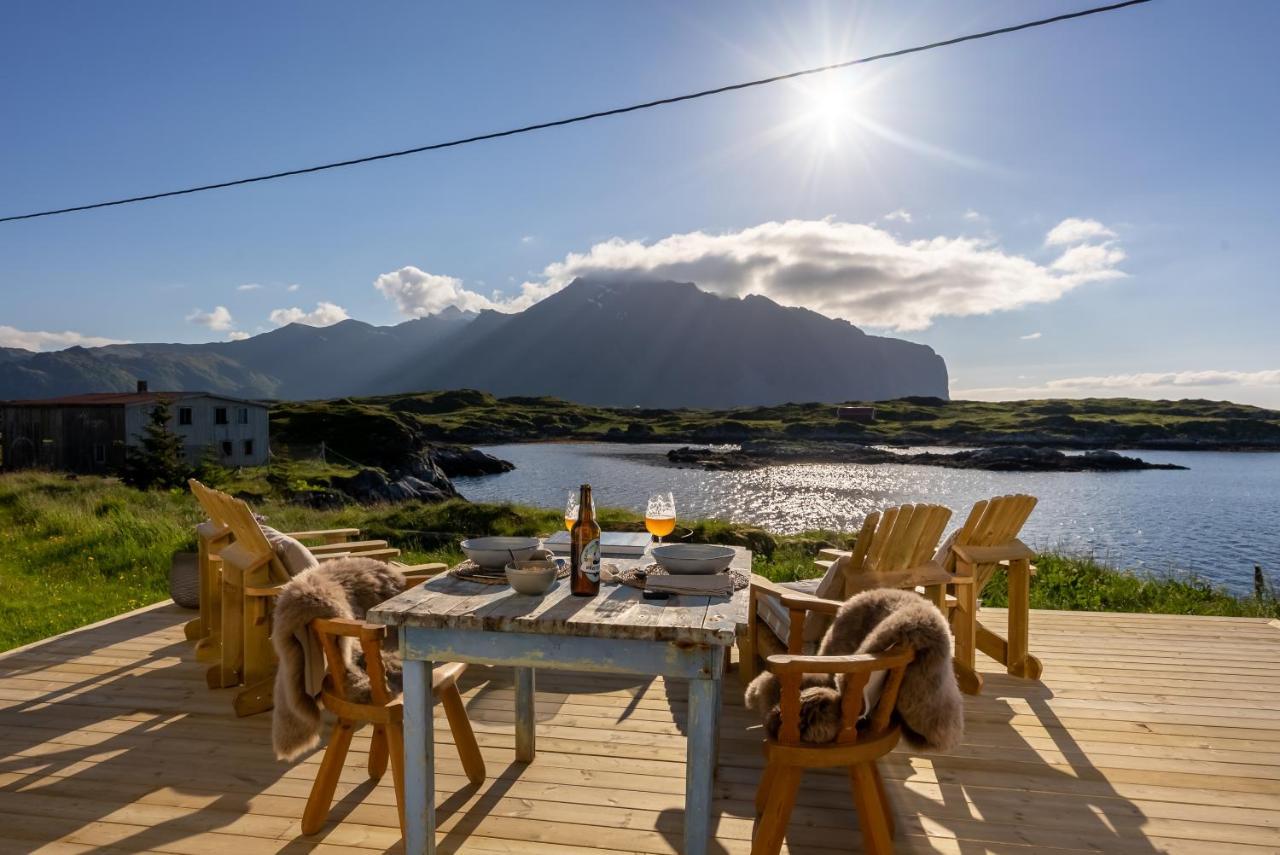 Villa Borgvag - A Unique Seafront Villa In The Heart Of Lofoten Bostad Bagian luar foto