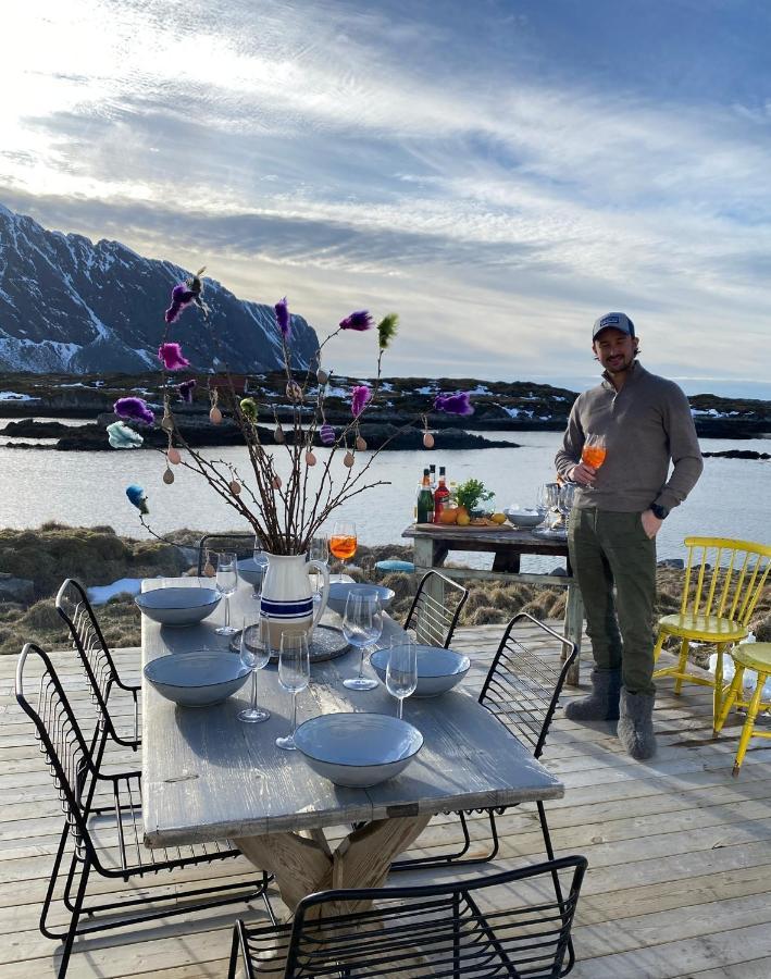 Villa Borgvag - A Unique Seafront Villa In The Heart Of Lofoten Bostad Bagian luar foto